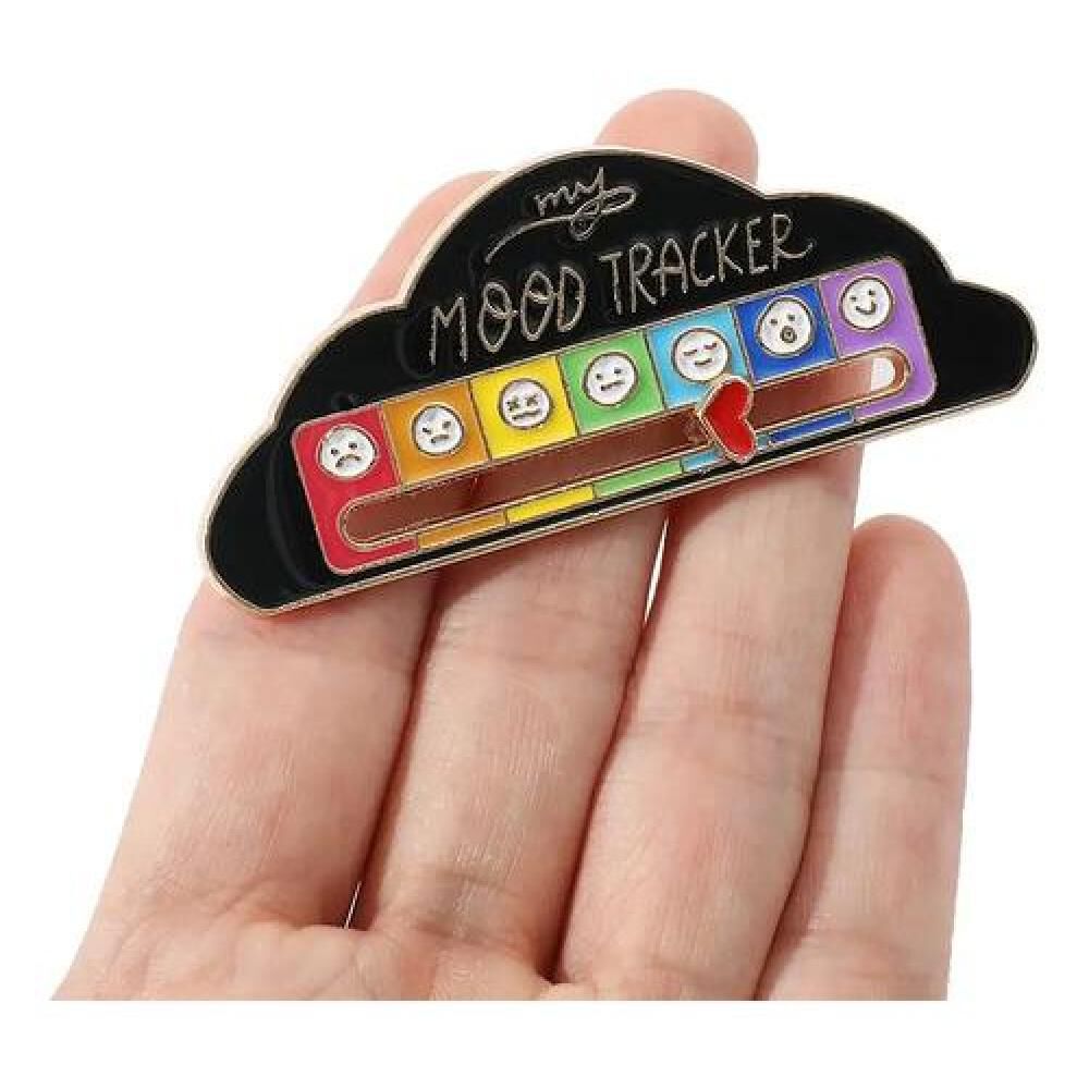 Broche Pin Divertido My Mood Tracker Estado De Animo image number 1.0