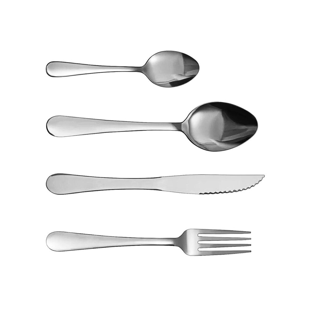 Set Cubiertos 24 Pzs Wigan Krons Acero Inox Set Cuchilleria image number 1.0