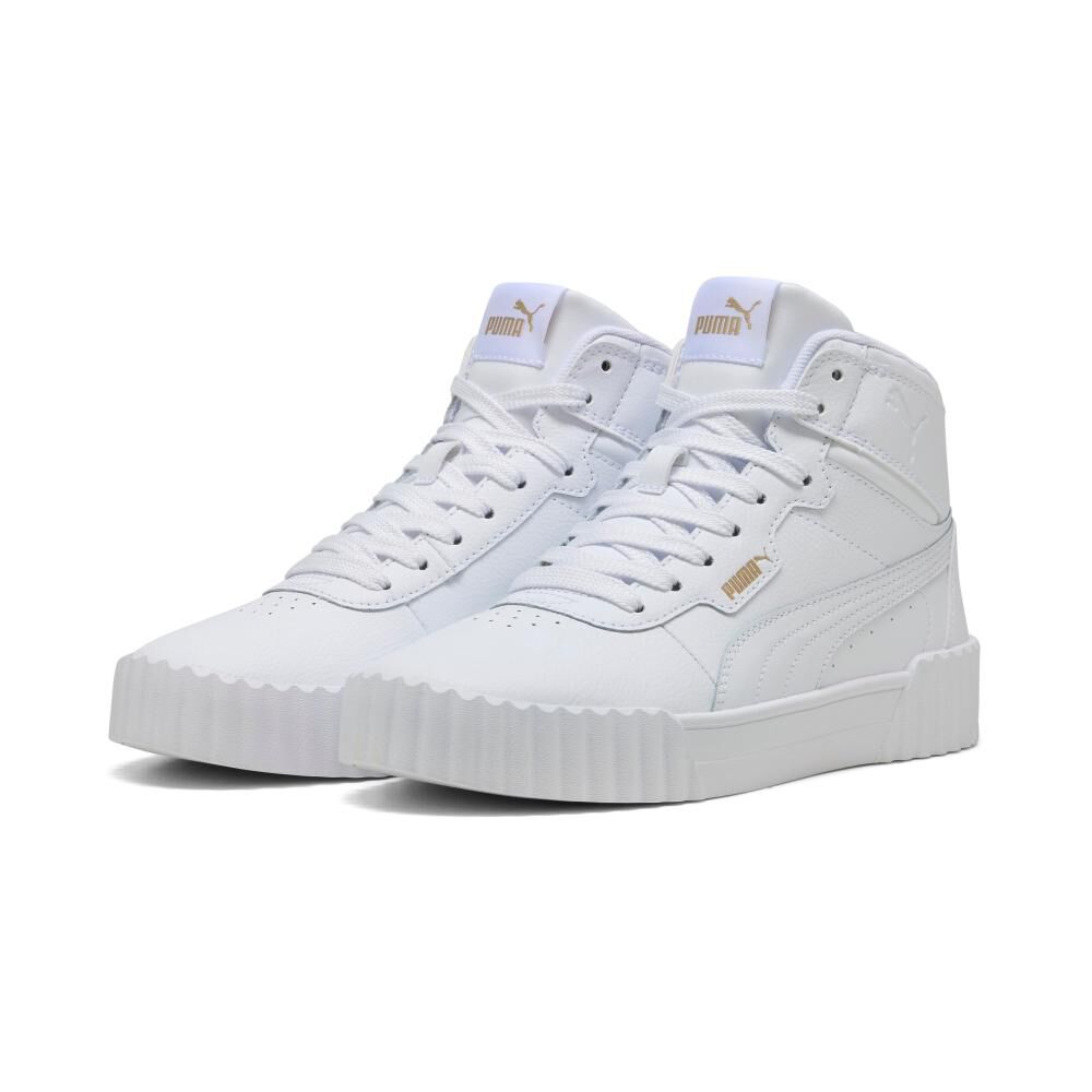 Zapatilla Urbana Mujer Puma Carina 3.0 Mid Blanco image number 0.0