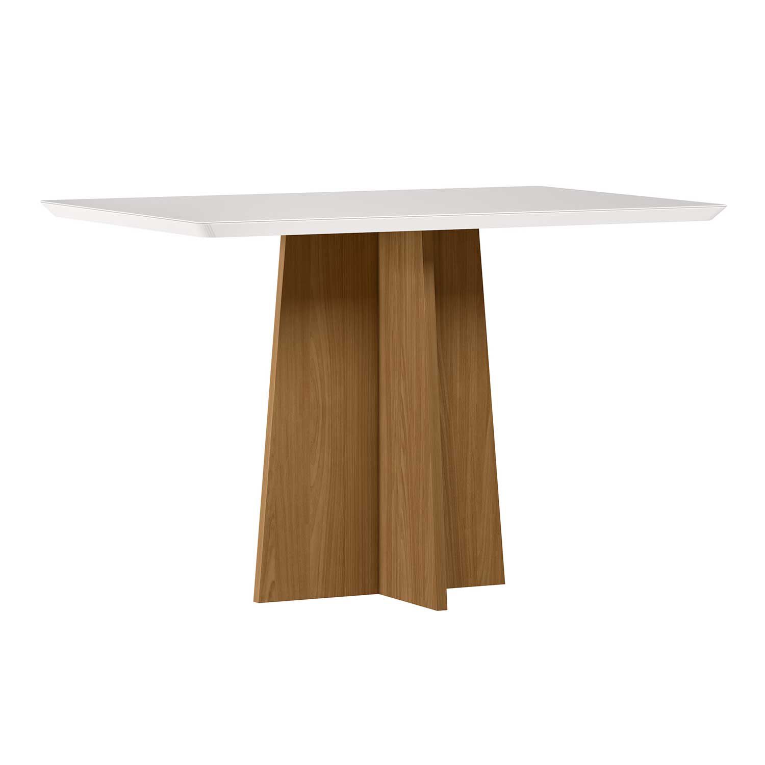 Juego De Comedor Encanto 120x80 Cm Vidrio 4 Sillas Beige image number 7.0