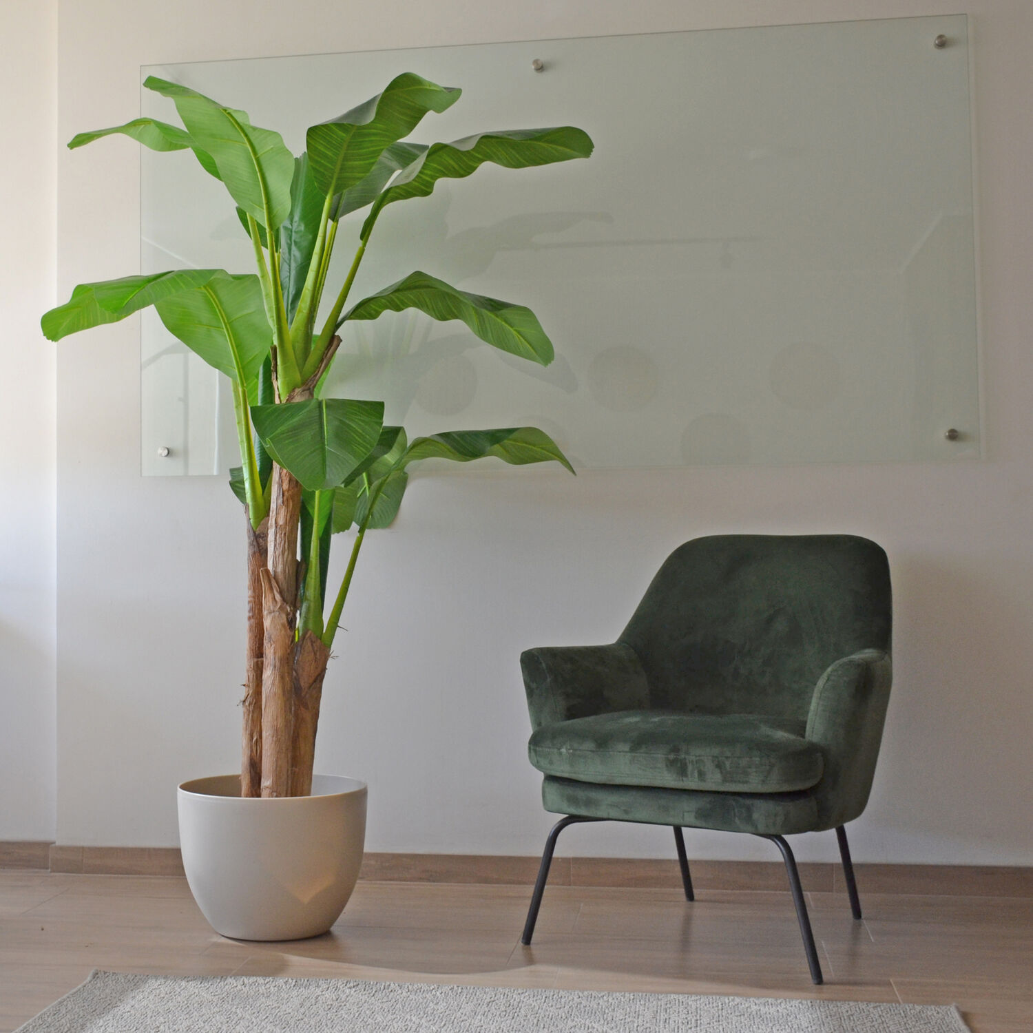 Planta Artificial Banano Premium 180 Cm. / 14 Hojas / Arbusto Real image number 0.0
