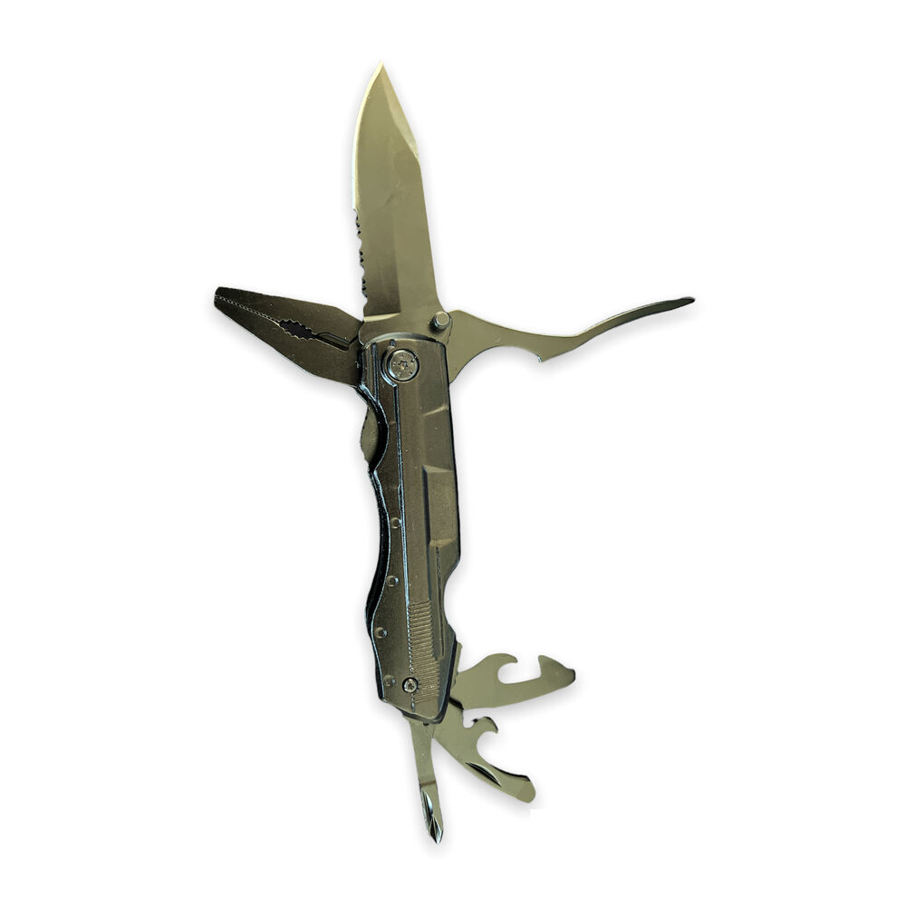 Alicate T&aacute;ctico Multiuso 16 En 1 Acero Inoxidable - Ps image number 0.0