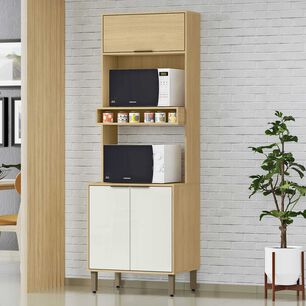 Mueble De Cocina Para Microondas Camil 210,5x51,6x70