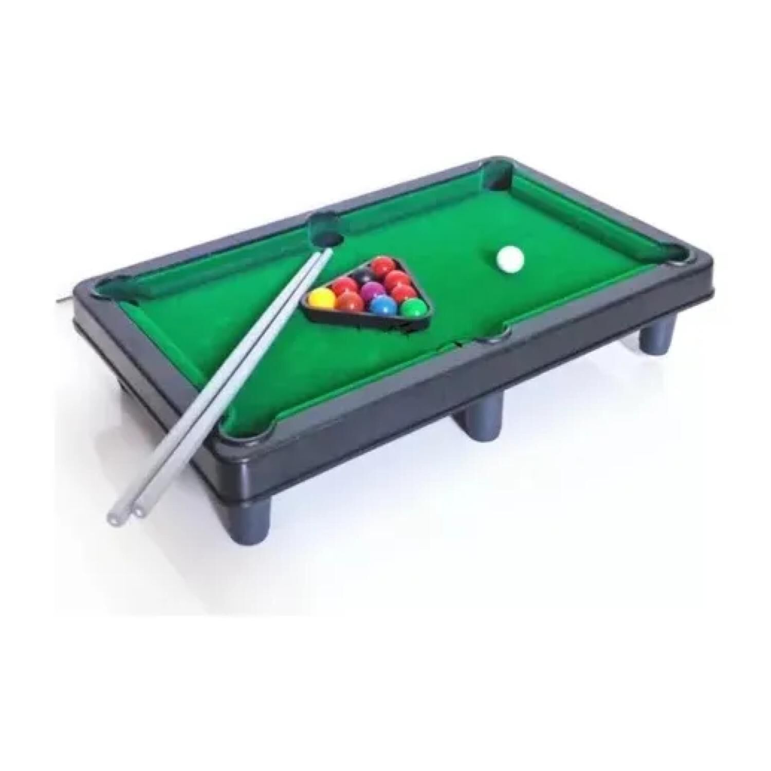 Juguete Mini Mesa De Pool Billar Con Accesorios Infantil image number 1.0