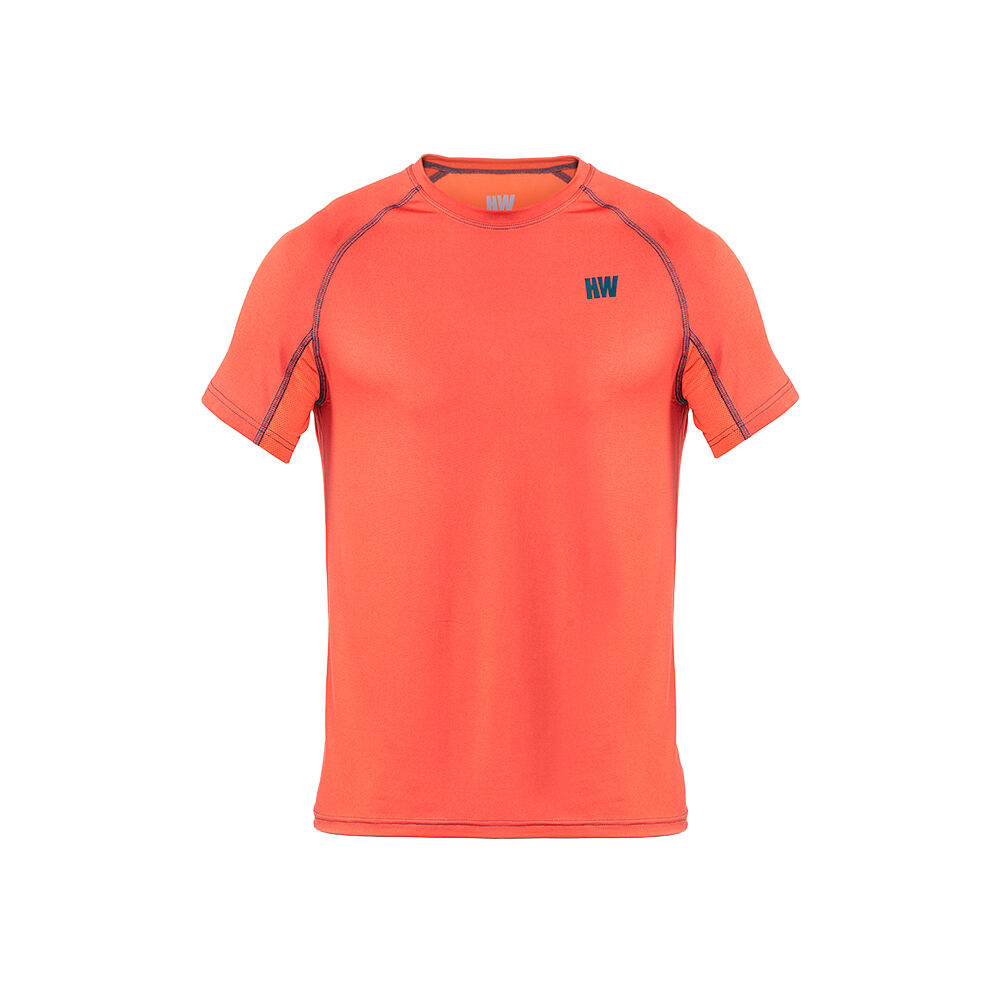 Polera Dry Fit Hw Spx Manga Corta Hombre Orange image number 0.0