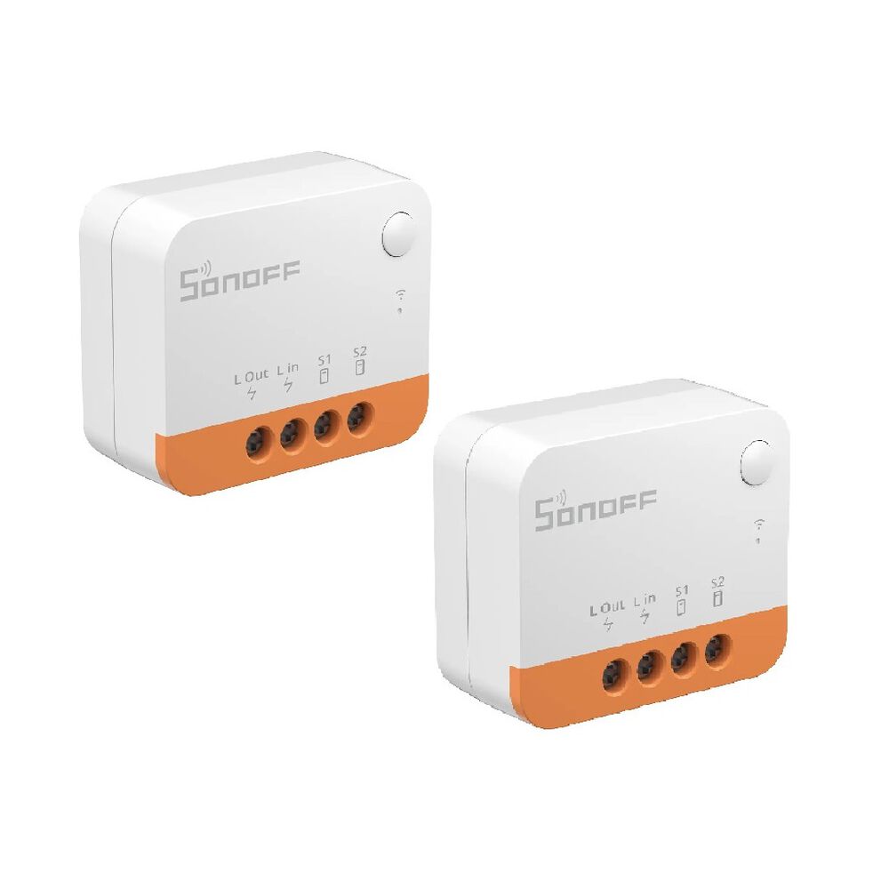 Pack 2 Interruptores Zigbee Sin Neutro Sonoff Mini Extreme image number 0.0
