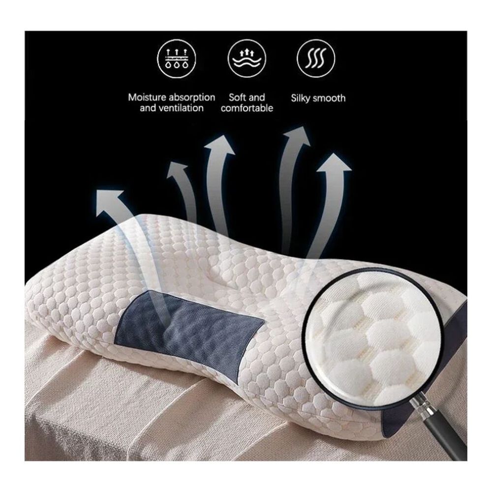 Almohada Ortopedica Ergonomica Cervical Para Cuello image number 3.0