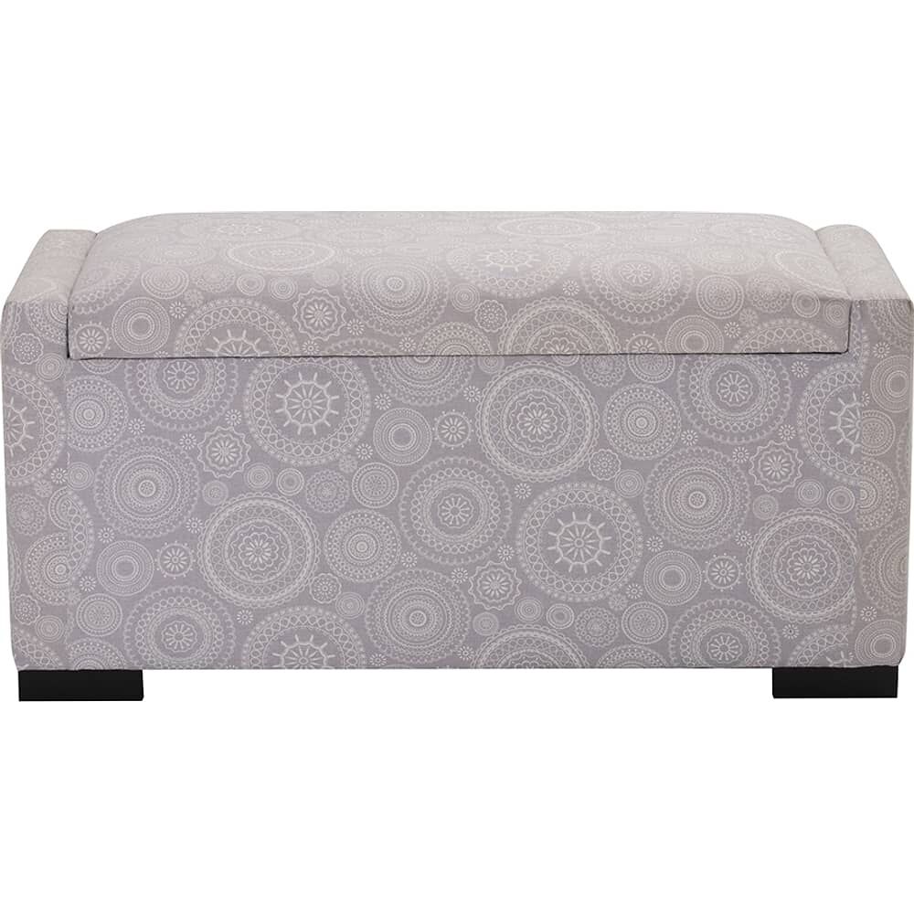 Banqueta Con Ba&uacute;l Leyzy Mandala Estampado 40x55x105 Cm M&aacute;xima Design image number 0.0