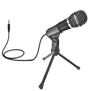 Microfono Trust Starzz Con Tripode Y Conector Jack 3.5mm