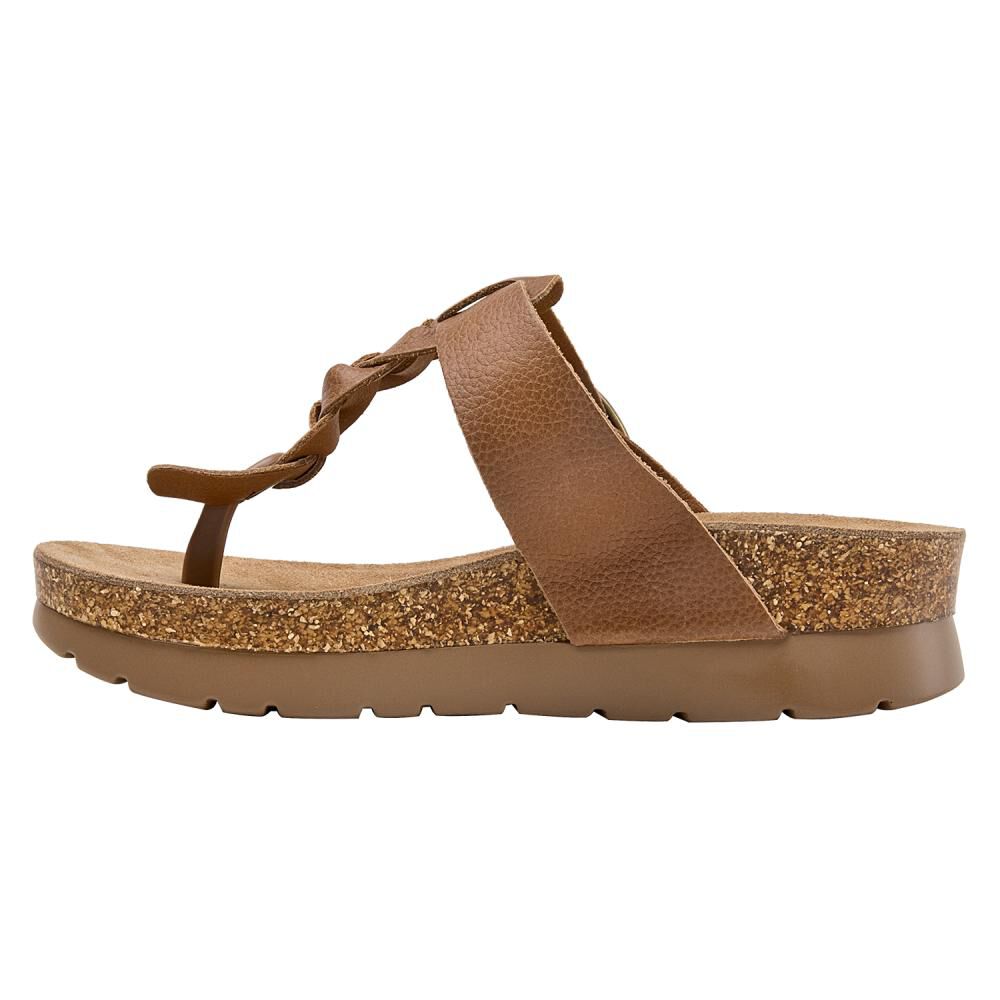 Sandalia Mujer Panama Jack Camel image number 3.0