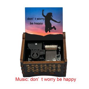 Caja Musical Don't Worry Be Happy Canci&oacute;n De Bobby Mcferrin