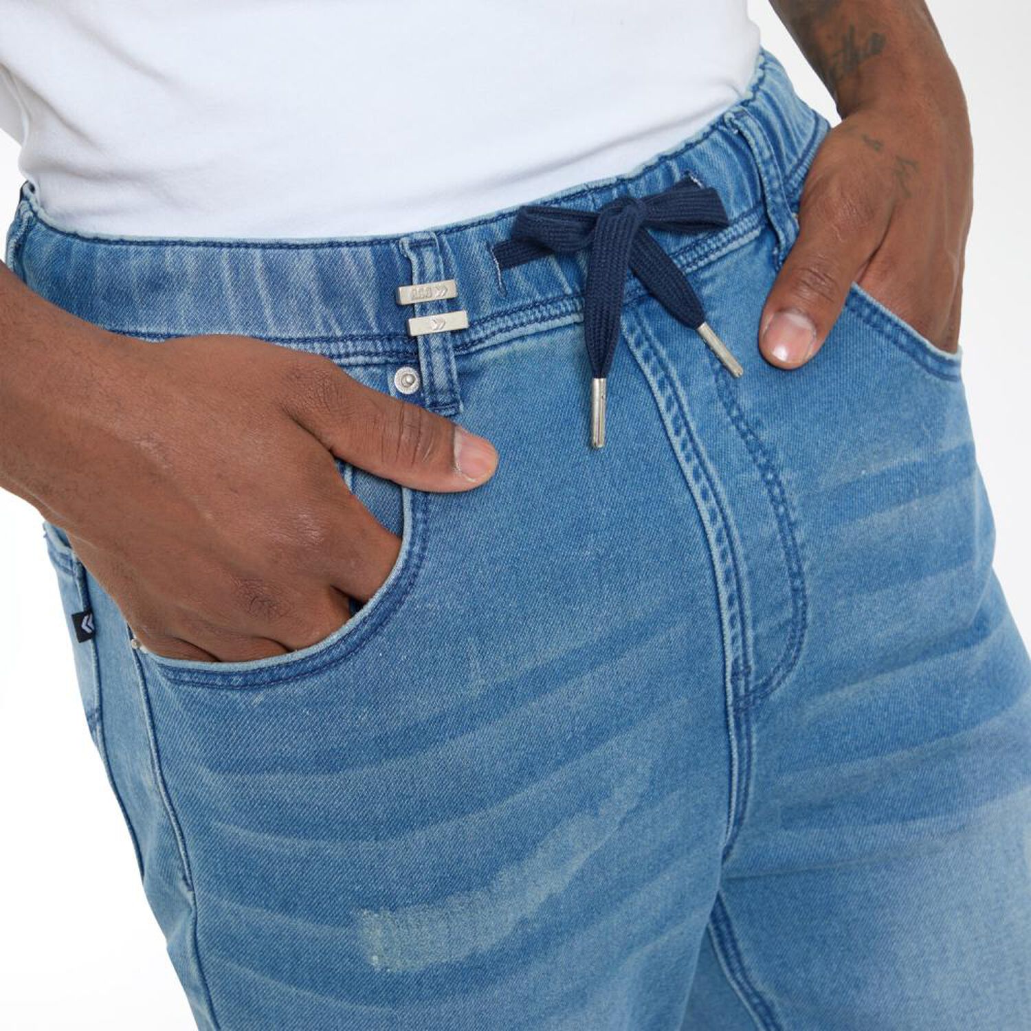 Jeans Tiro Medio Regular Hombre Rolly Go image number 4.0