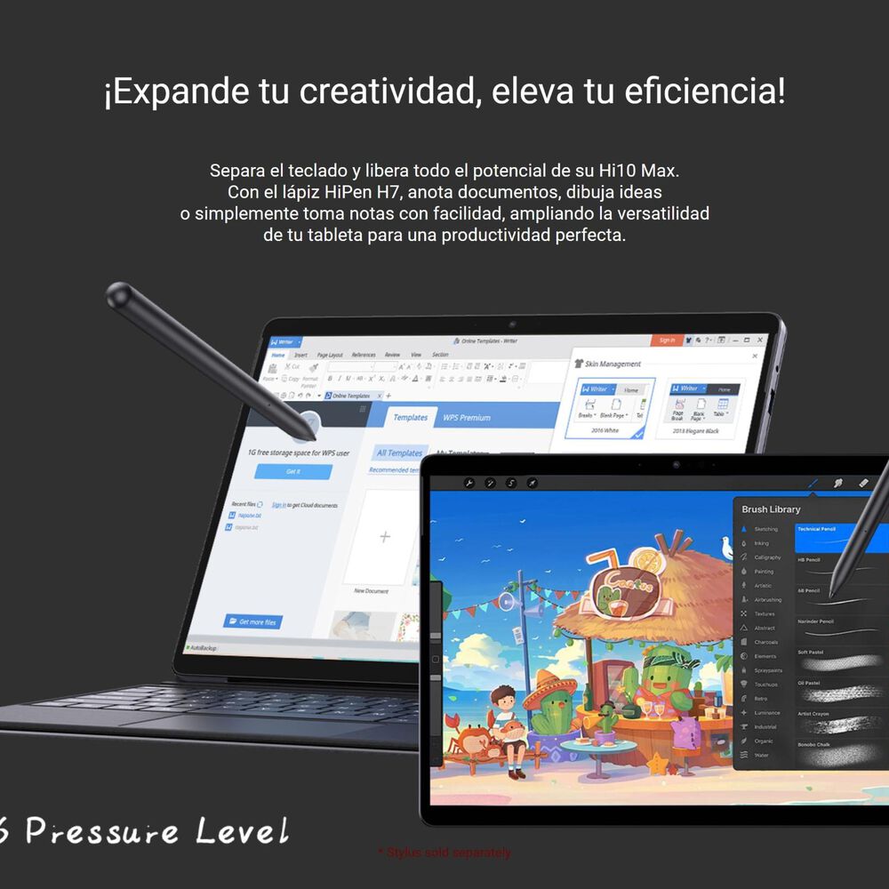 Chuwi Hi10 Max - Tablet Windows 11 Con Teclado, Lápiz Y Gran Rendimiento image number 6.0