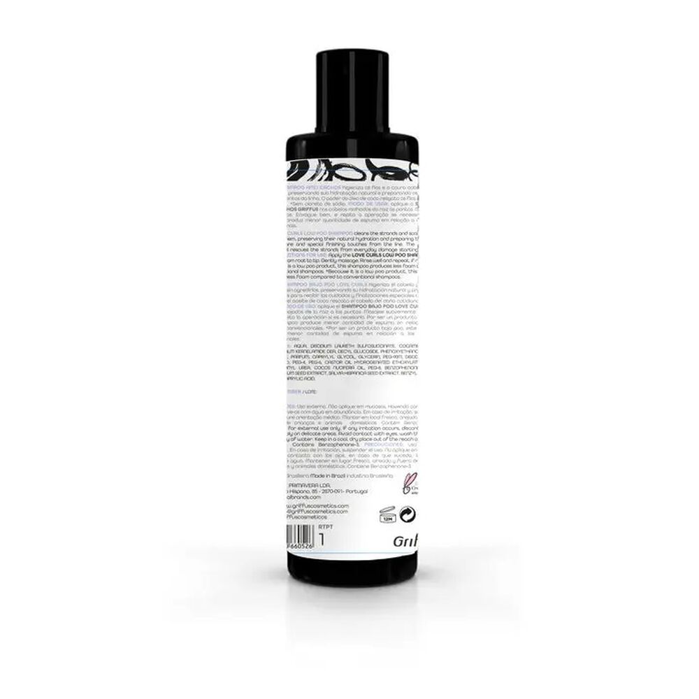 Shampoo Amo Cachos 400ml Griffus image number 2.0