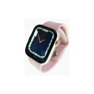 Reloj Inteligente + Aud&iacute;fonos + 2 Correas Blanco Rosa Negro