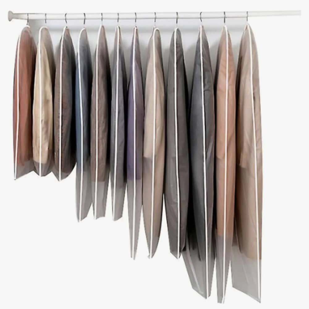 12 Bolsas Transparentes Cubre Trajes Colgar Closet 60*120cm image number 0.0