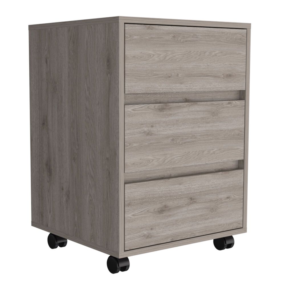 Cajonera 3 Cajones Cafe Claro 66 Cm X 45,3 Cm X 46,4 Cm image number 0.0