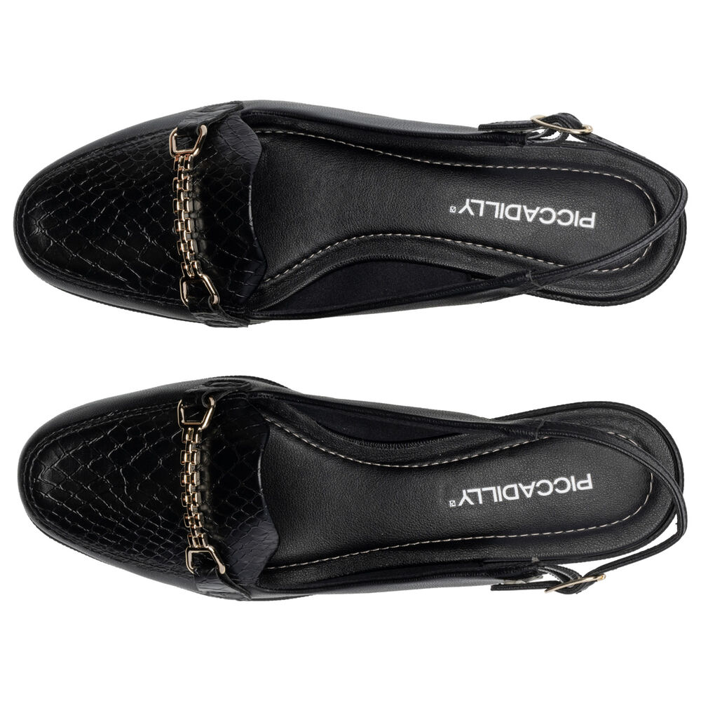 Zapato Mujer Negro/dorado Ivone Piccadilly image number 2.0