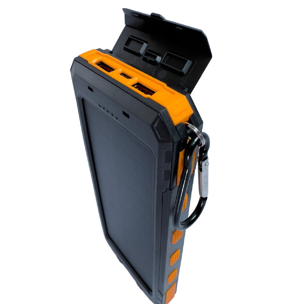 Bater&iacute;a Port&aacute;til Powerbank 10000 Mah Usb 3 Puertos Solar image number 0.0