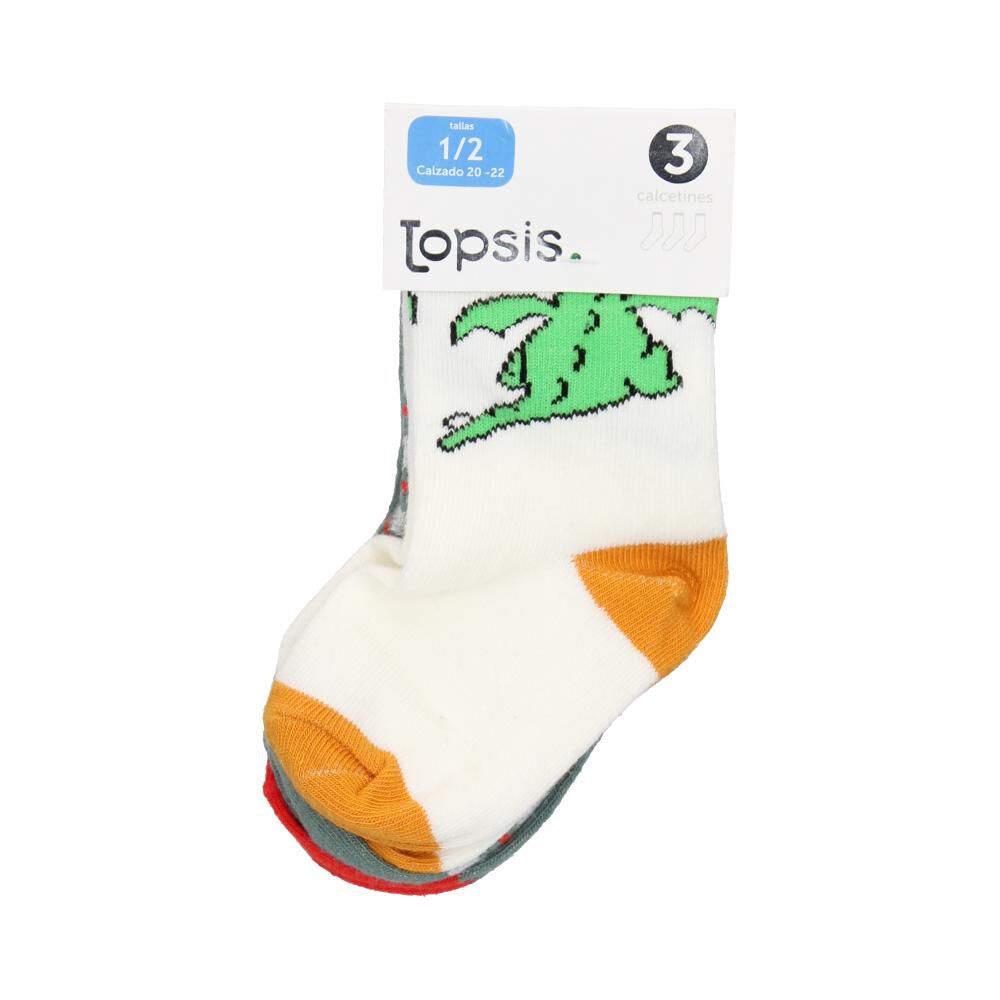 Calcetines Topsis / 3 Pares image number 1.0