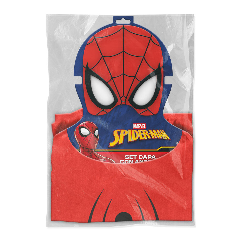 Set Capa Spiderman Con Antifaz Marvel image number 0.0