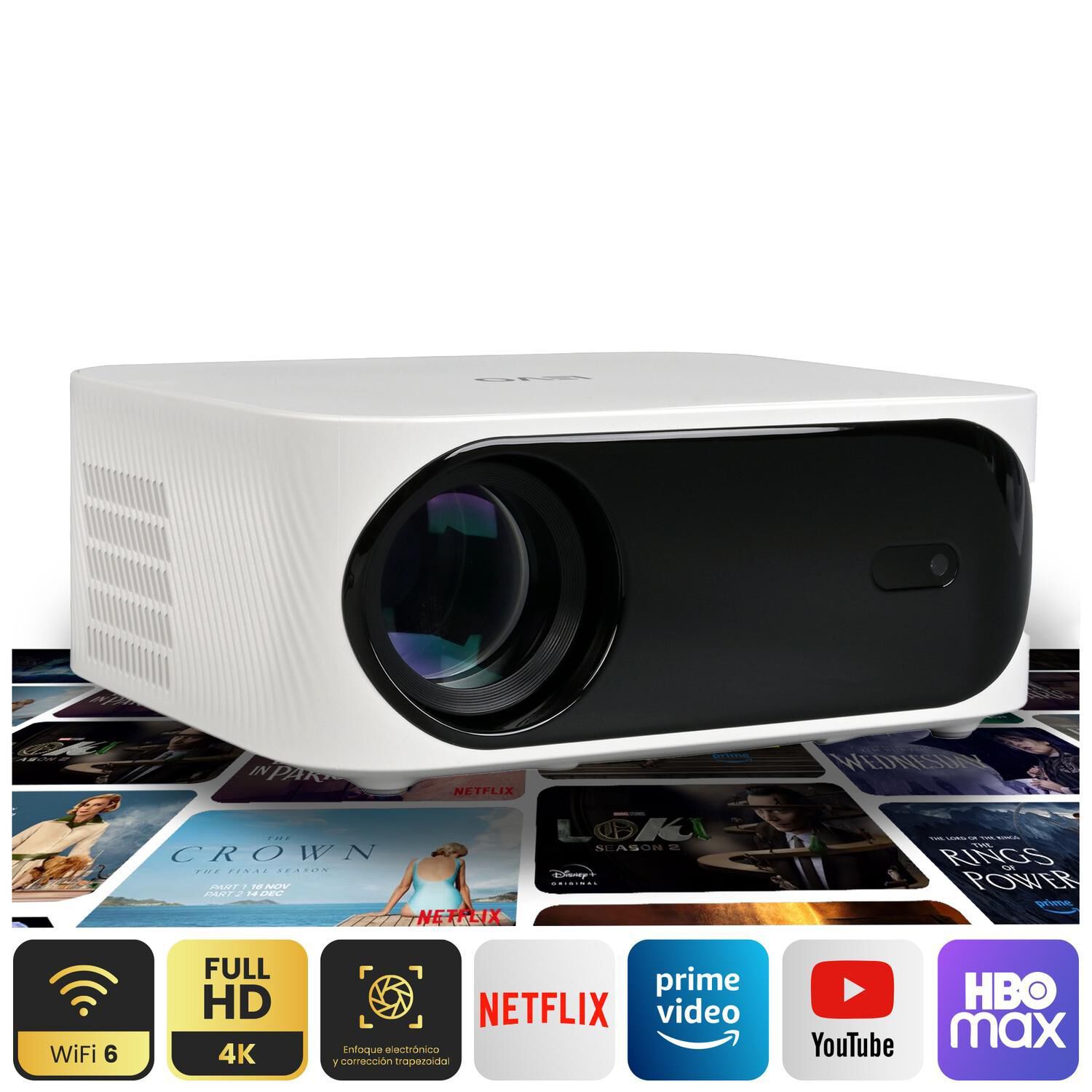 Proyector Portatil Smart Orion 12000lm Wifi Bt Android Levo image number 0.0