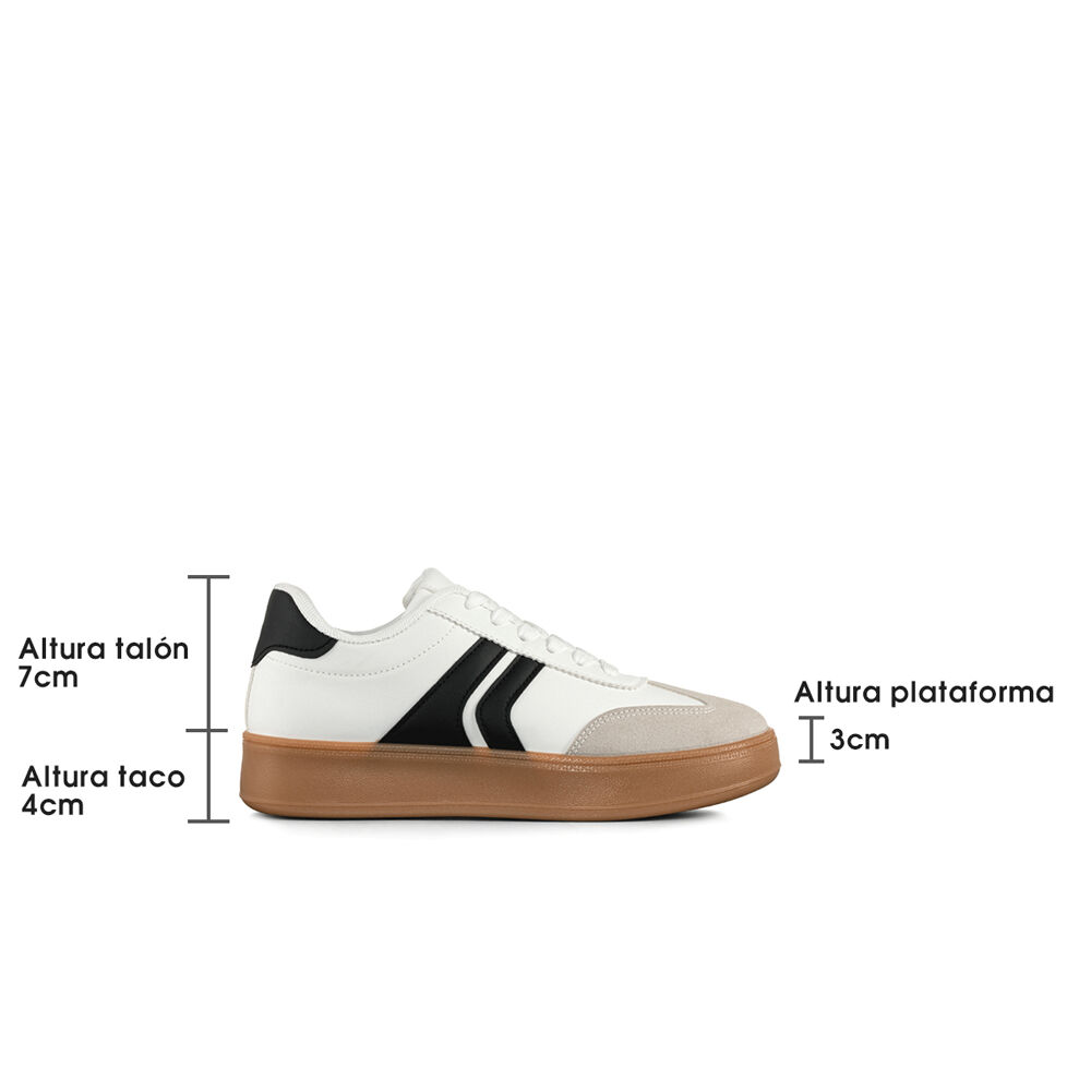 Zapatilla Deportiva Mujer Clásico De Colores Weide Tfa209 image number 6.0