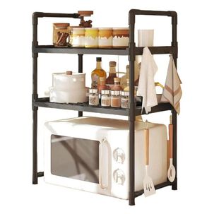 Rack Organizador Multiusos 3 Niveles Pl&aacute;stico Resistente