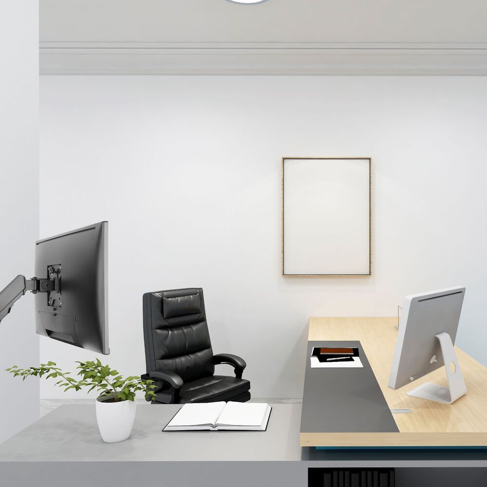 Soporte De Pared Para Monitor 17"~27" 9kg 360 Resorte A Gas Sbrm714 Brasforma image number 7.0