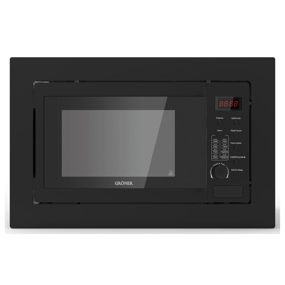 Horno Microondas Empotrable Negro 25l image number 0.0