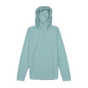 Polerón Deportivo Waffle Cuello Alto Con Capucha Mujer Wetland