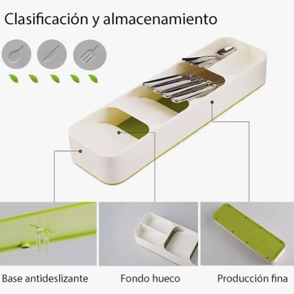 Pack X2 Organizador Cubierto Cuchillo image number 2.0