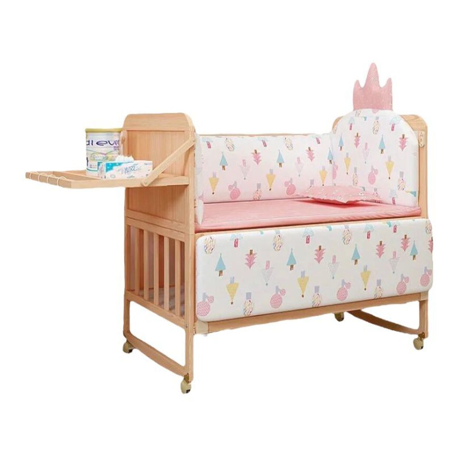 Cuna Colecho Madera Pack&play Con Mudador Lubabycas image number 8.0