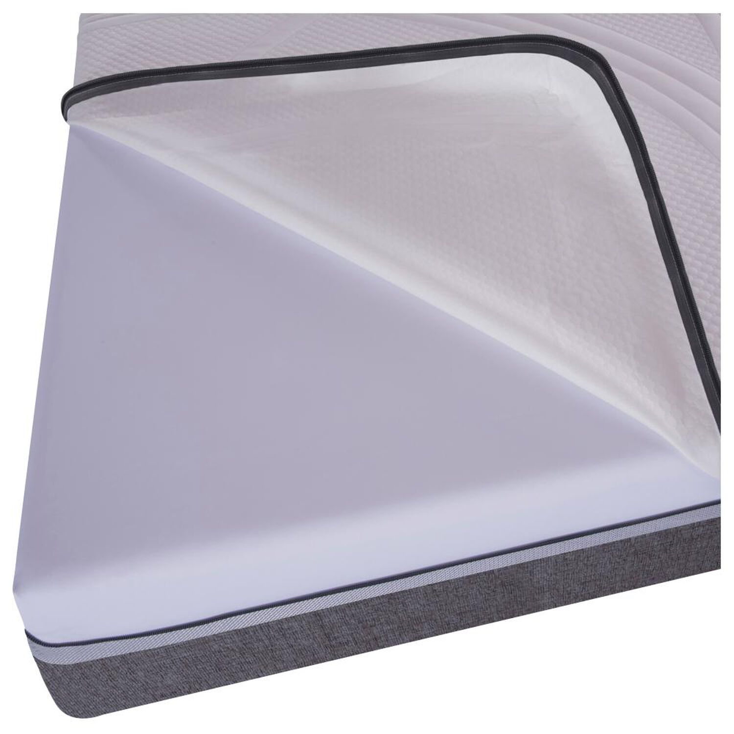 Box Spring Cic Ortopedic / 2 Plazas / Base Dividida  + Set De Maderas image number 2.0