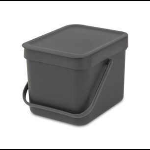 Basurero Sort & Go 6 Lt Grey