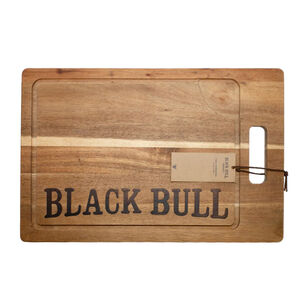 Tabla De Cortar Cocina 45x30cms Madera Black Bull - Ps