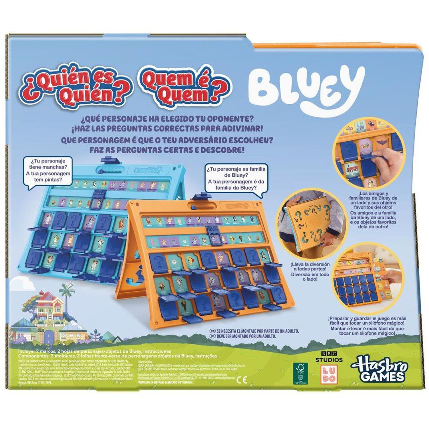Juego De Mesa Hasbro Games Adivina Qui&eacute;n? Edici&oacute;n Bluey image number 11.0