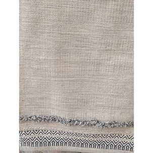 Alfombra Kilim Shaggy Gris Peque&ntilde;a