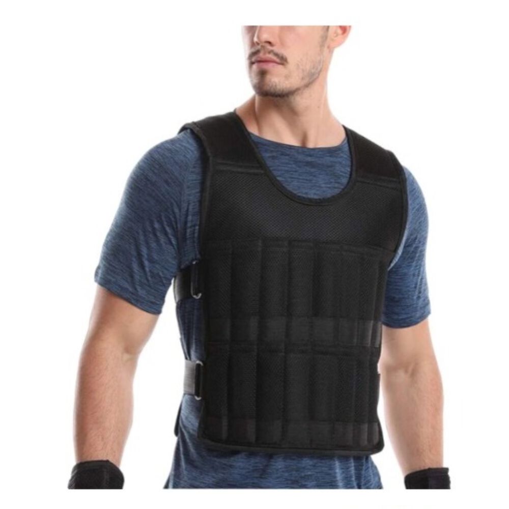 Chaleco De Peso 10 Kg Lastre Ajustable Pro Entrenamiento image number 0.0