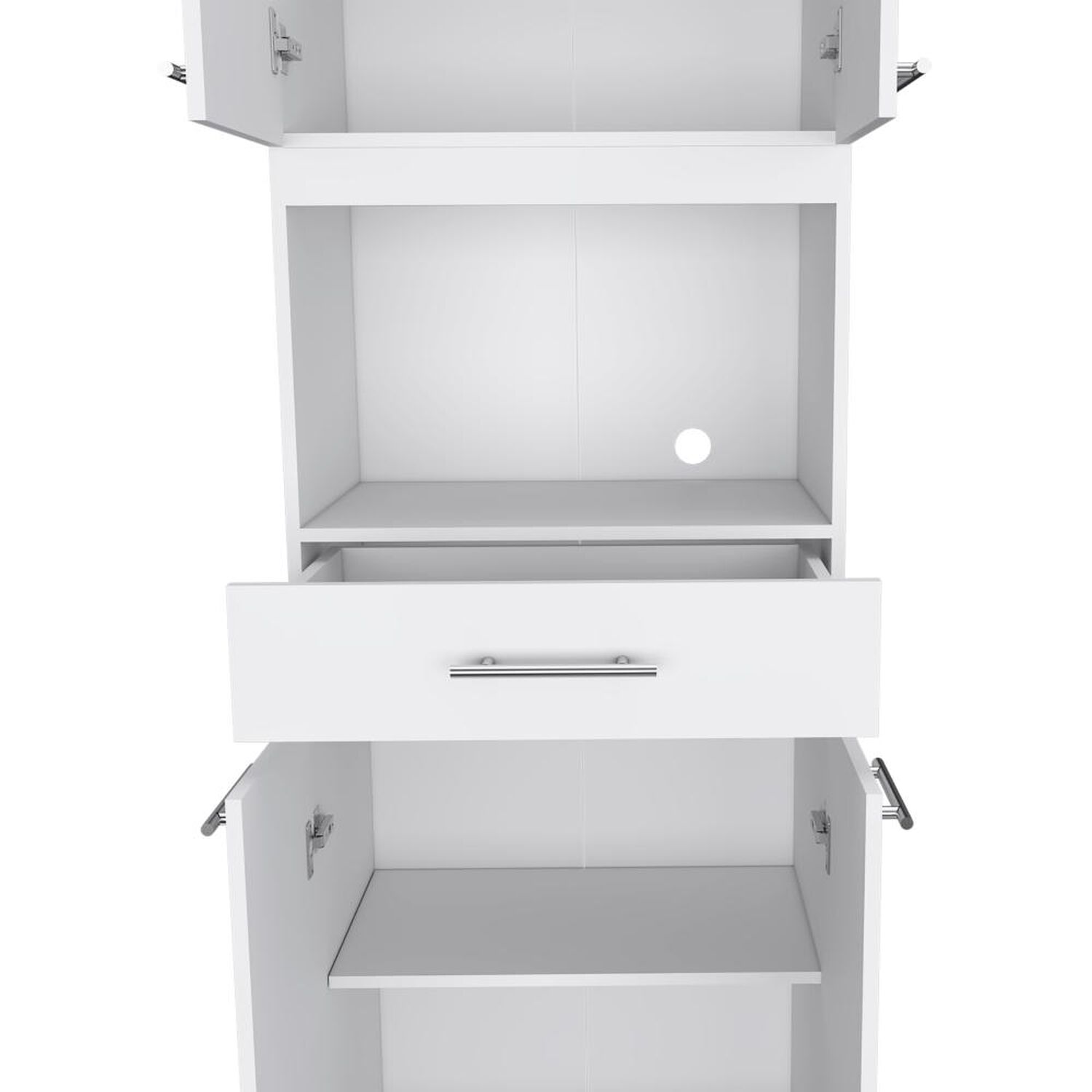 Mueble Microondas Tuhome Manchester / 4 Puertas / 1 Caj&oacute;n image number 4.0