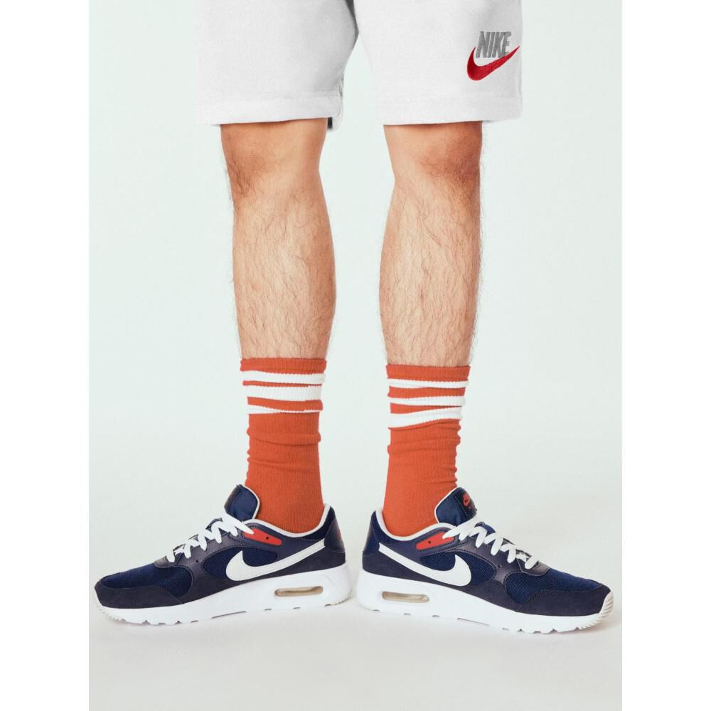 Zapatilla Urbana Hombre Nike Air Max Sc Azul image number 5.0