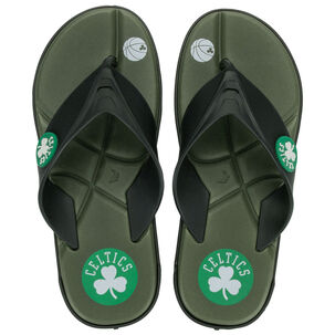 Sandalia Hombre Negro/azul Celtics Shot Nba Rider