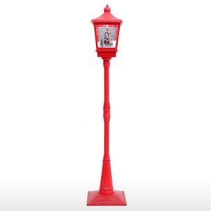 Faro De Navidad 190 Cm Nieve Y Música