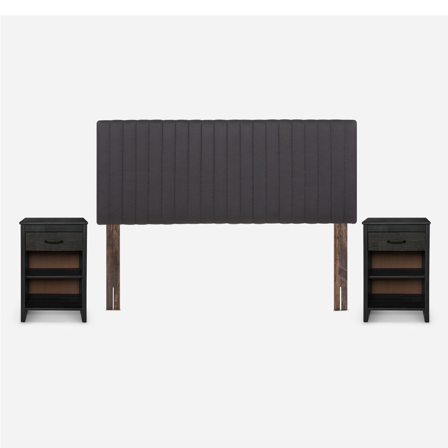 Cama Europea Rosen New Style 6 Plus + Respaldo Lucio / 2 Plazas / Base Normal + Set De Maderas image number 6.0