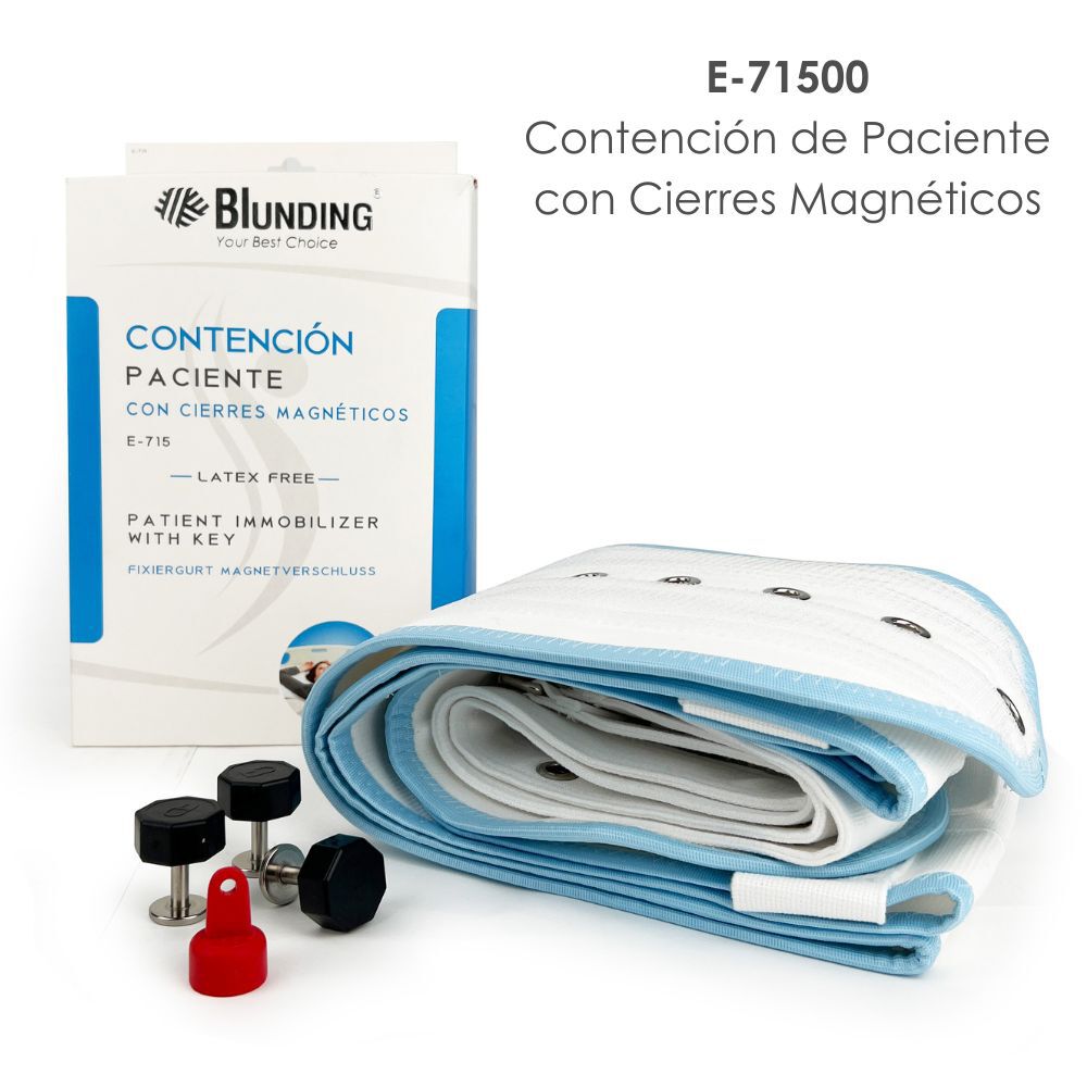 Contencion De Paciente Con Cierres Magneticos-blunding image number 3.0