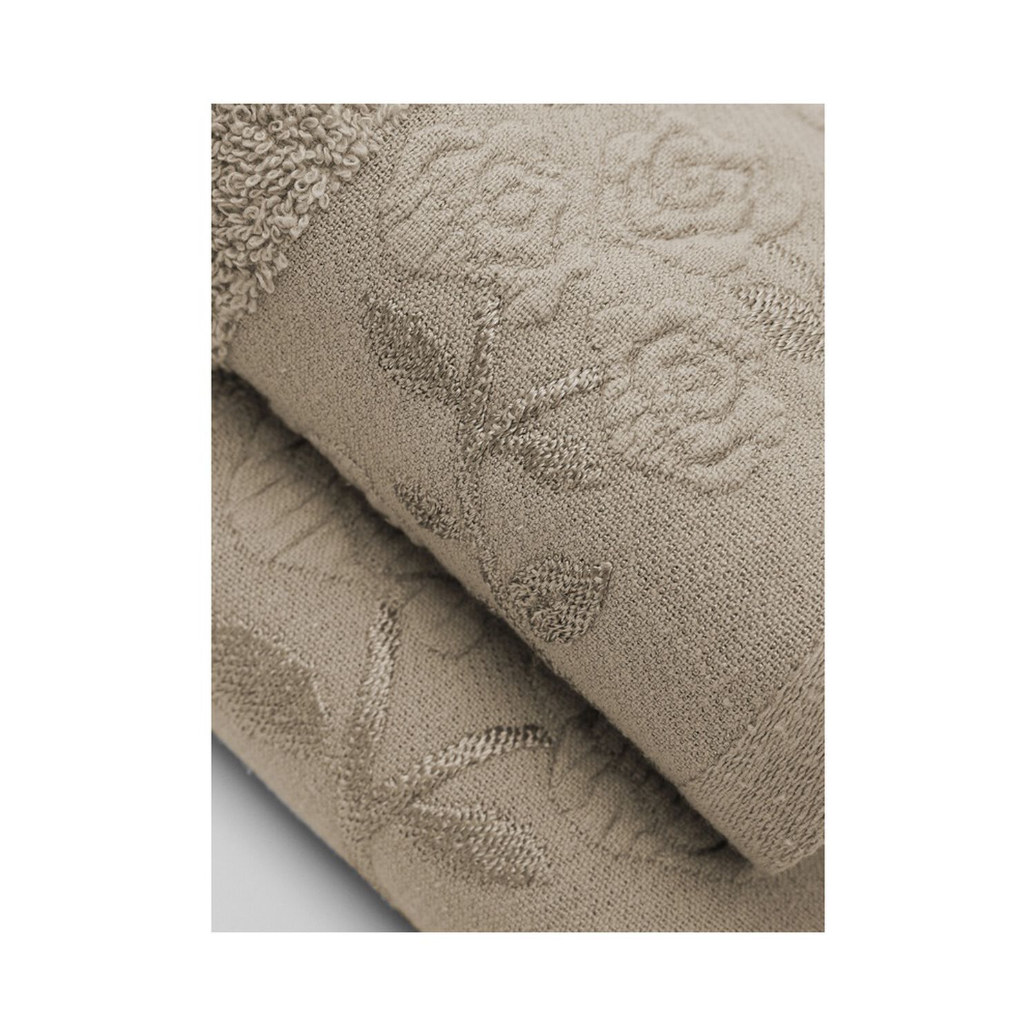 Juego Toalla Andes 3 Piezas Rosas Taupe image number 1.0