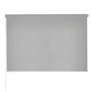 Cortina Roller Rustica Deluxe 80x160 Cm Gris