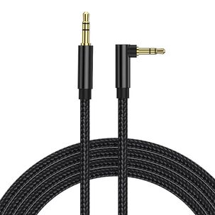 Cable De Audio Premium 1x1 Jack 3.5mm Acordonado 3mt