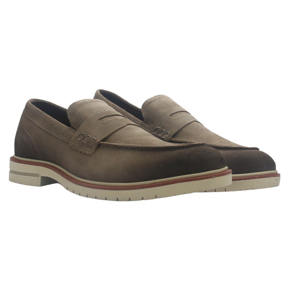 Mocasin Caf&eacute; Hombre Casual Ferracini 5438 Firenze image number 6.0