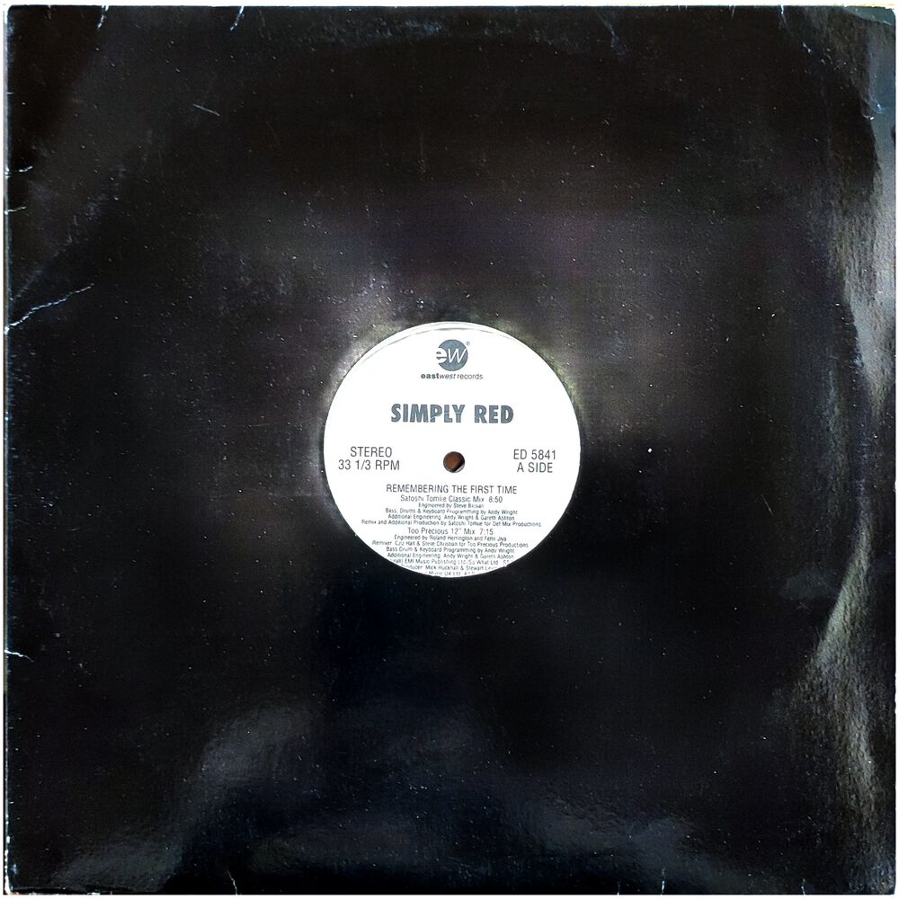 Simply Red - Remembering The First Time | 12" Maxi Single Usado image number 0.0